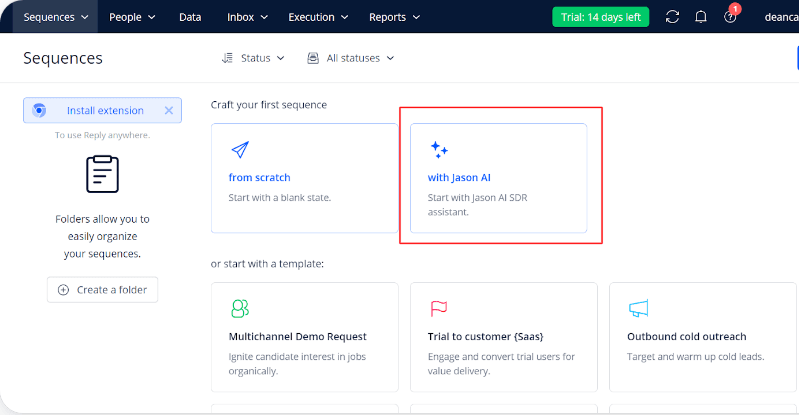 Email Outreach Features