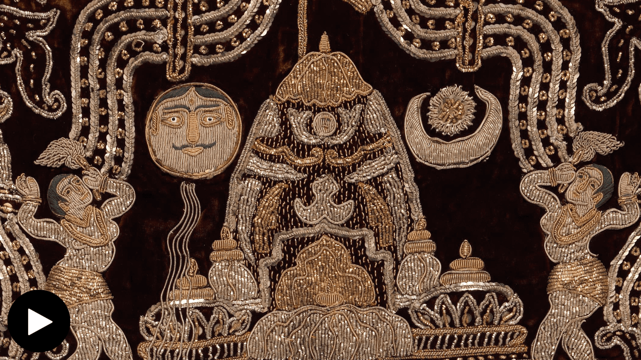 detail of chod pata