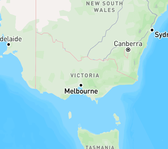 Map - Taxi EFTPOS Terminals in Victoria