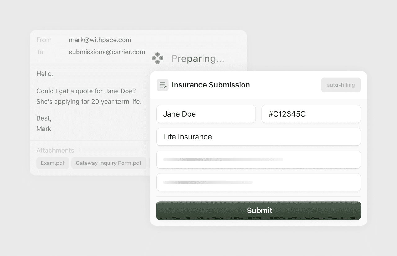 Policy servicing use cases