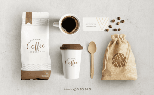 coffee logo mockup