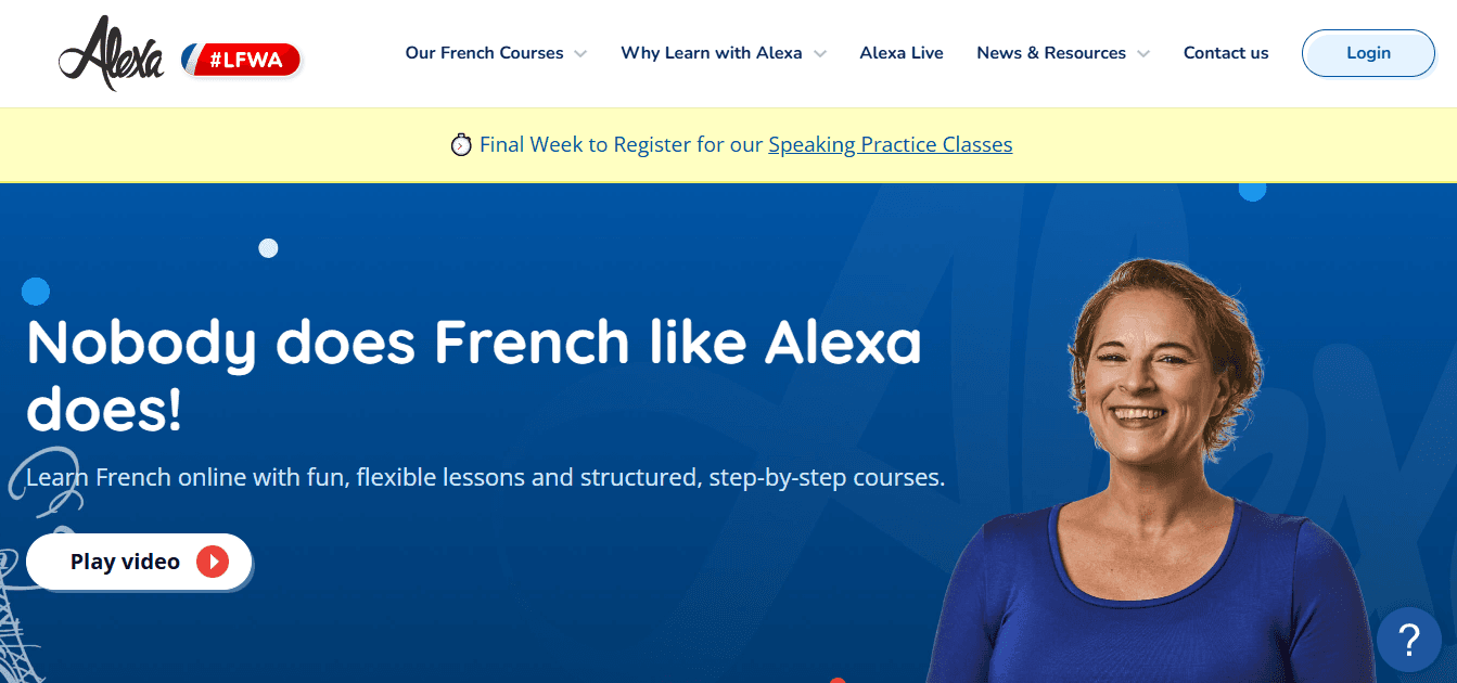 YouTube: French With Alexa&nbsp;&nbsp;