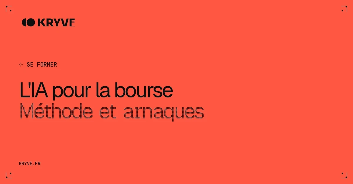 L'IA pour la bourse : Méthode et arnaques