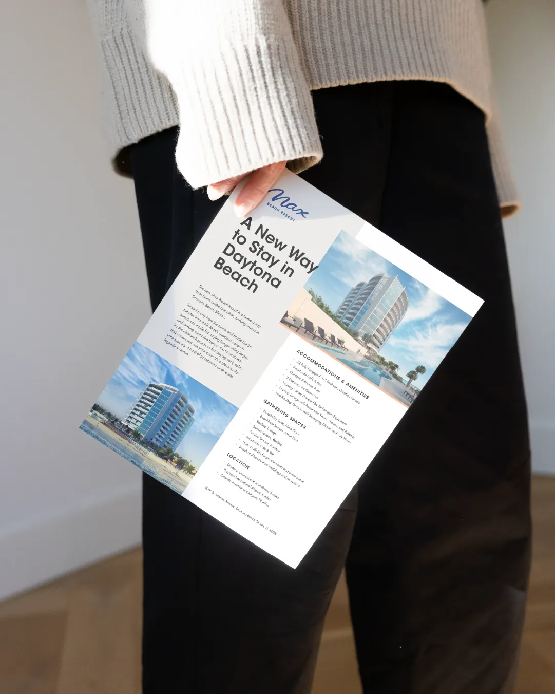 Max Sell Sheet Mockup