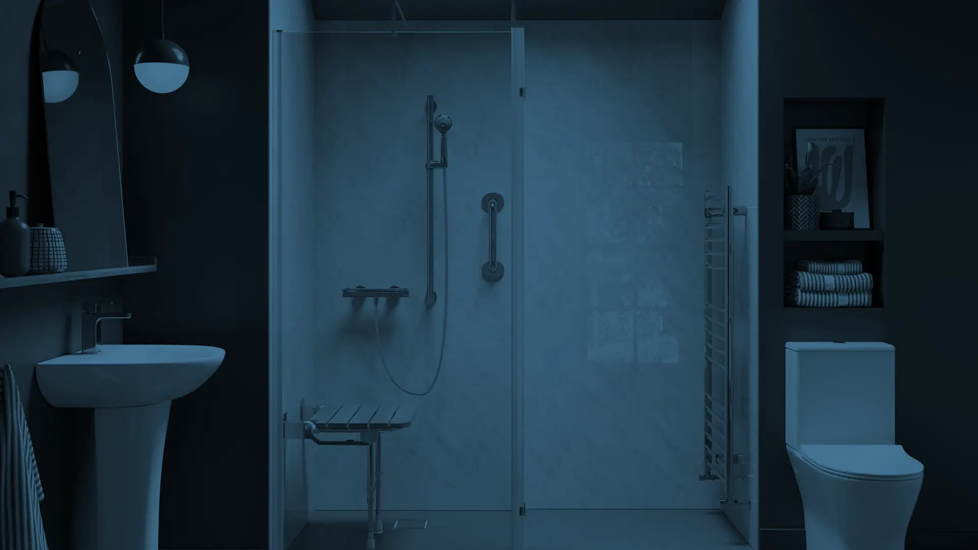 female signing on stage