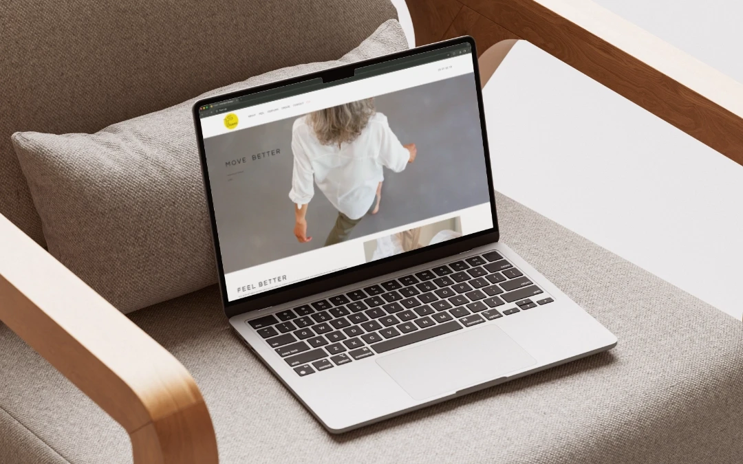 Fluent website before image