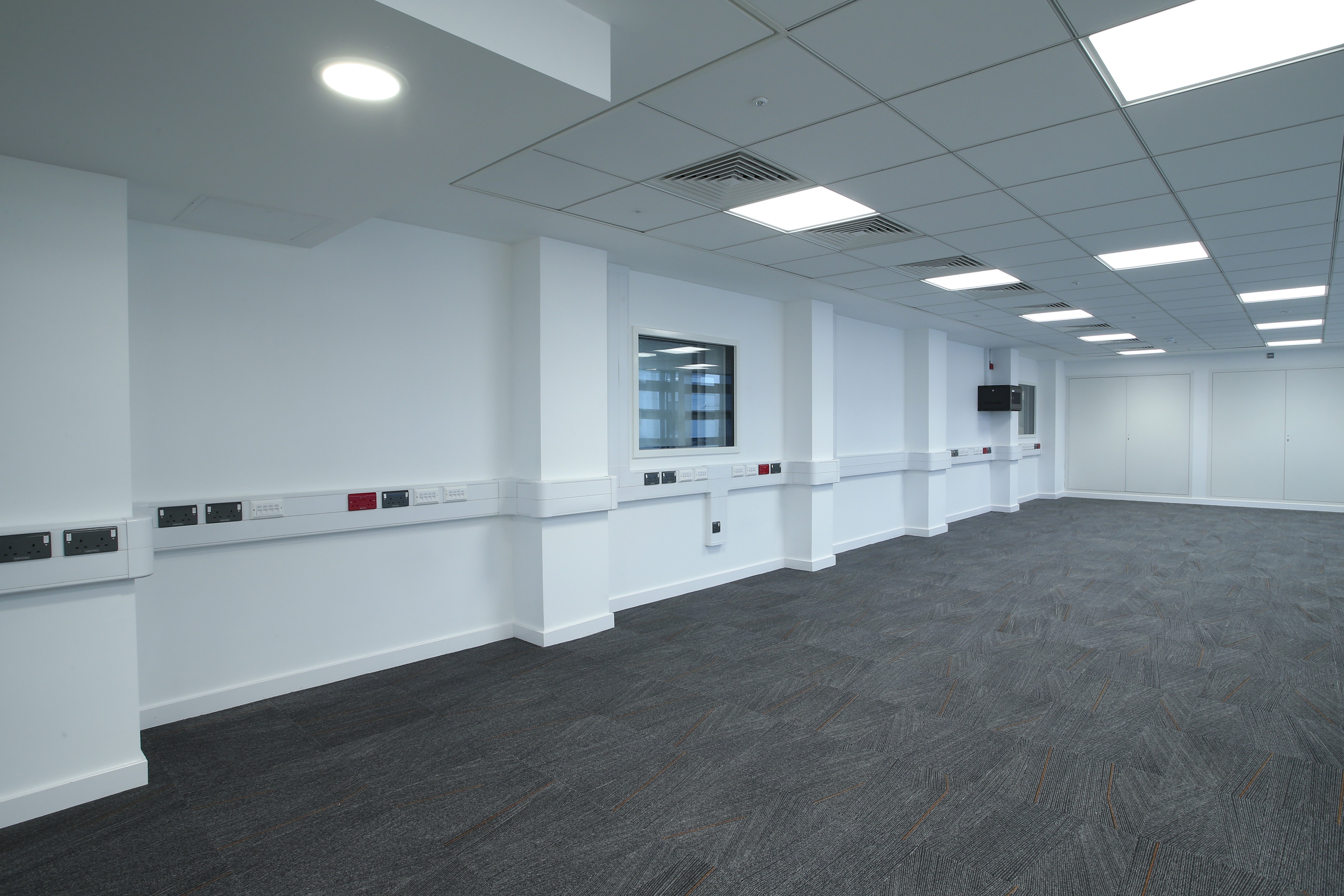 A commercial electrical installation completed by DPH