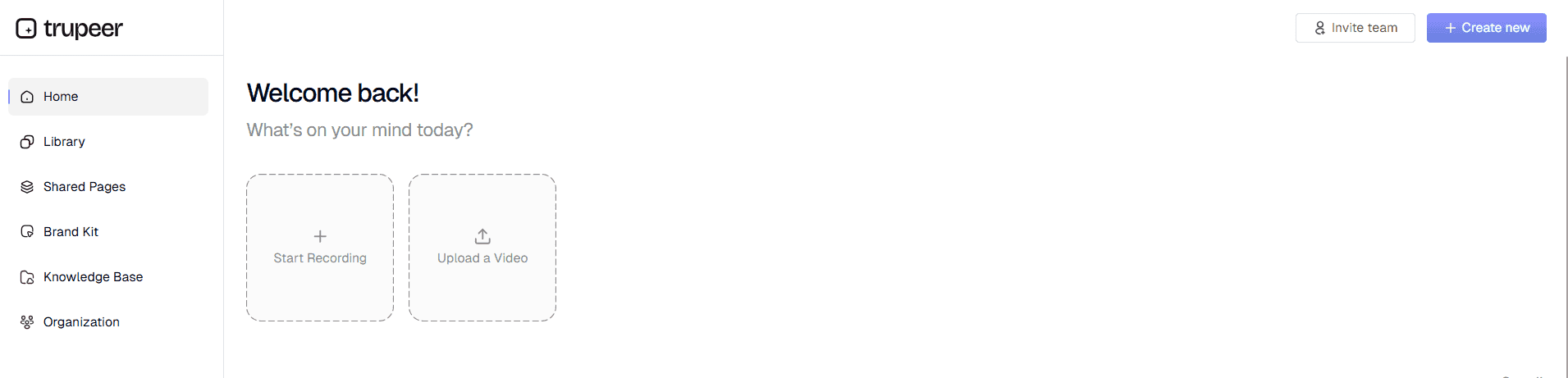 Record or Upload Your Process