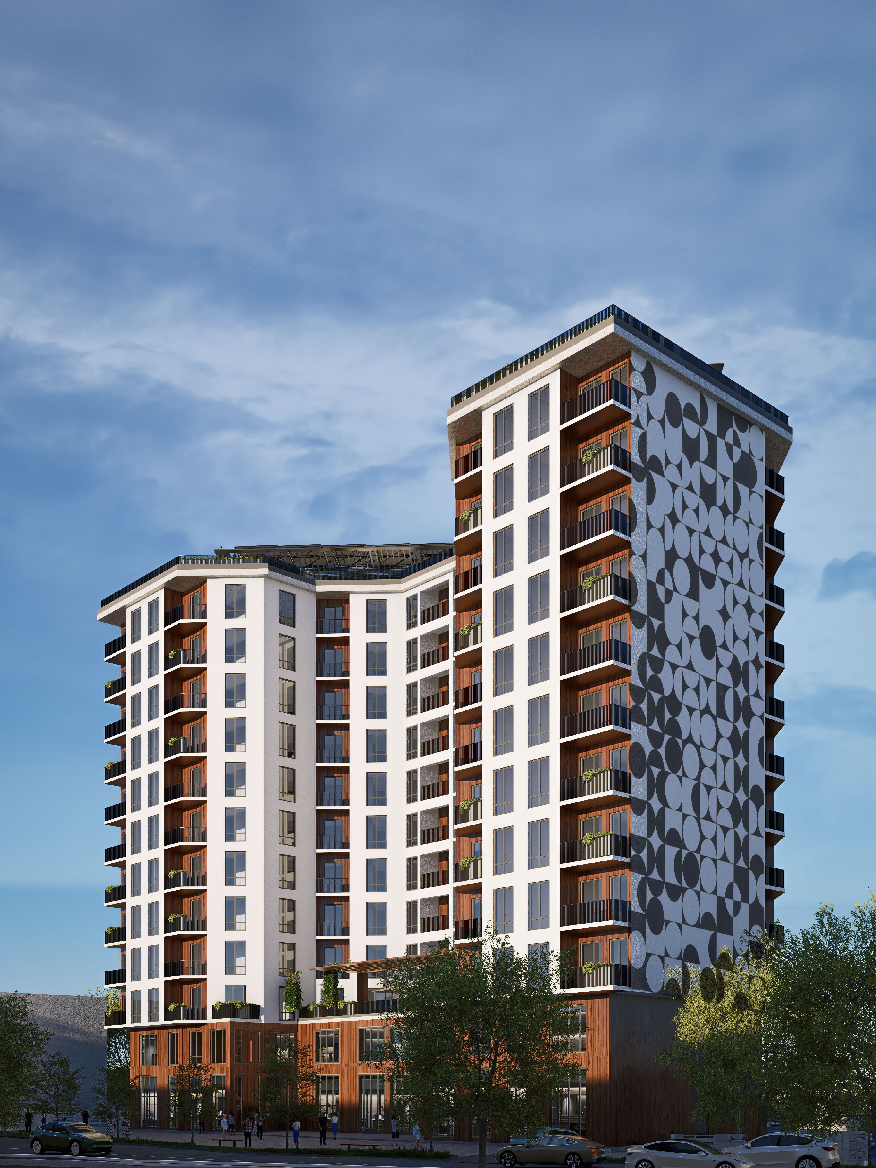 Архитектурная визуализация ЖК Arnasoy