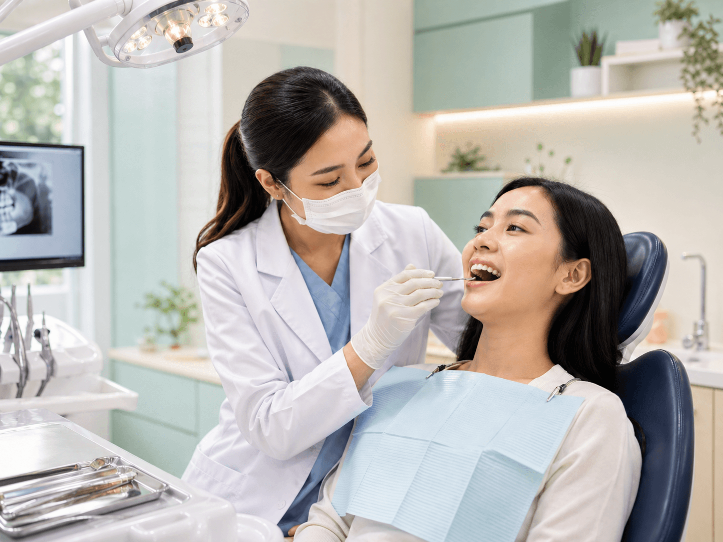 a close up of a tooth with missing teeth