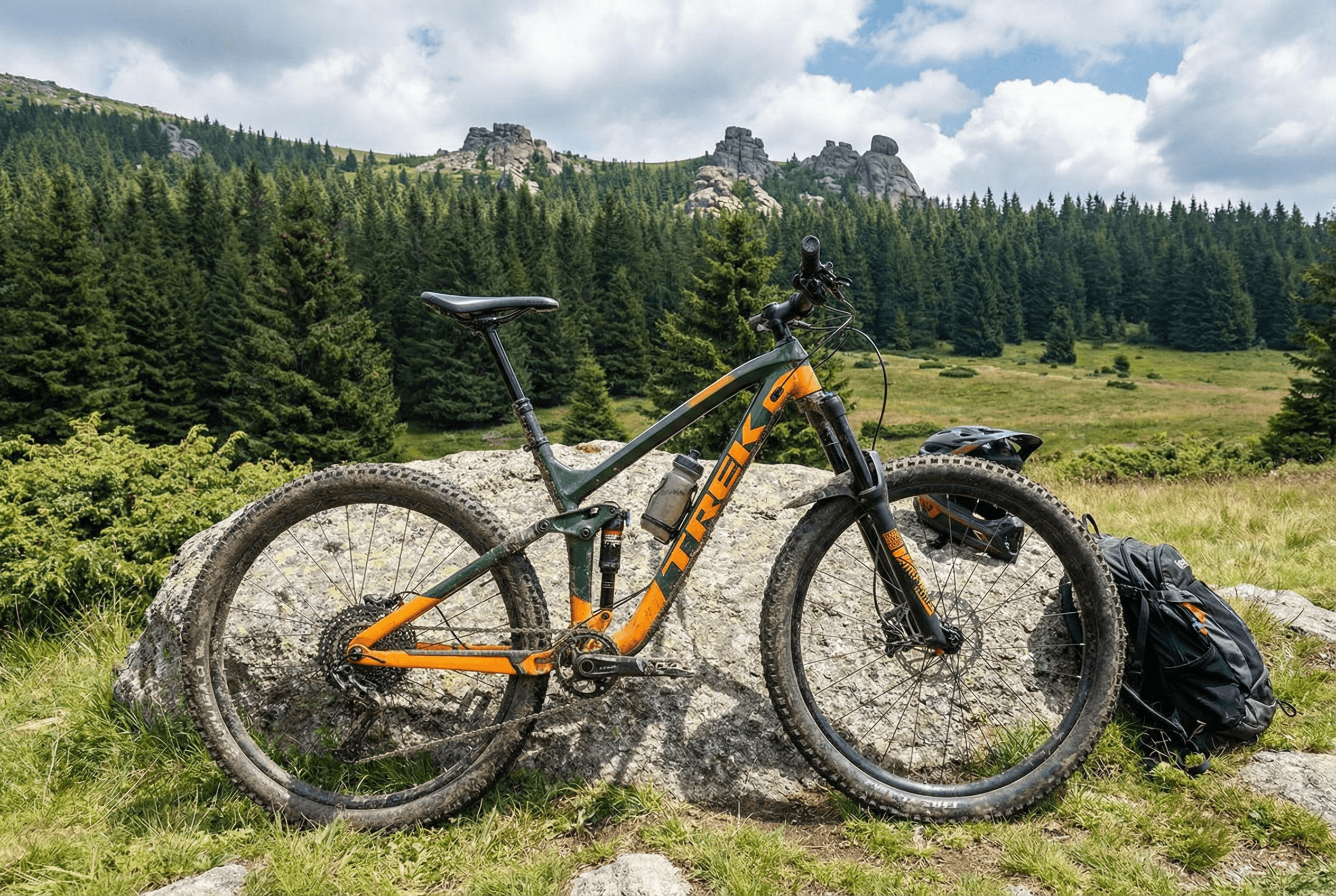 Bike in Vitosha Nature Park