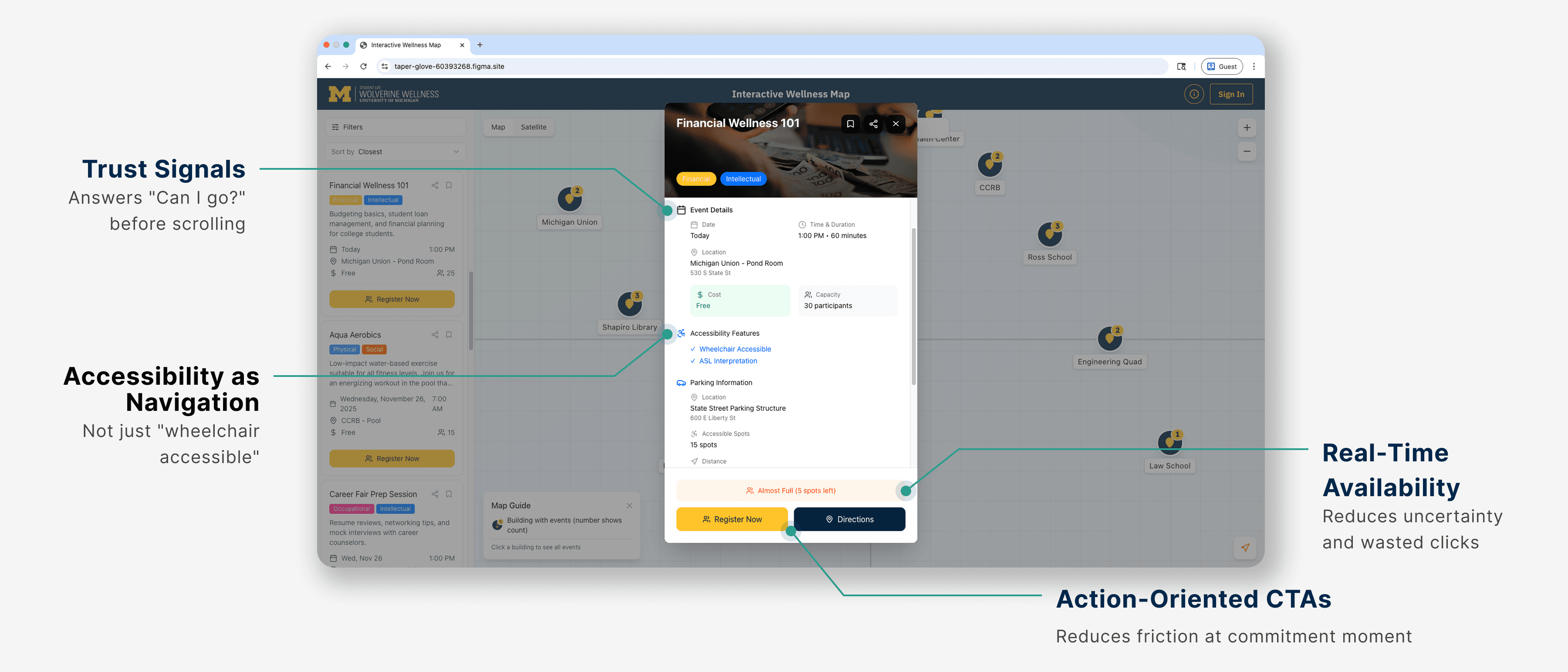 A user interface displaying options with a highlighted settings menu on a gray background.