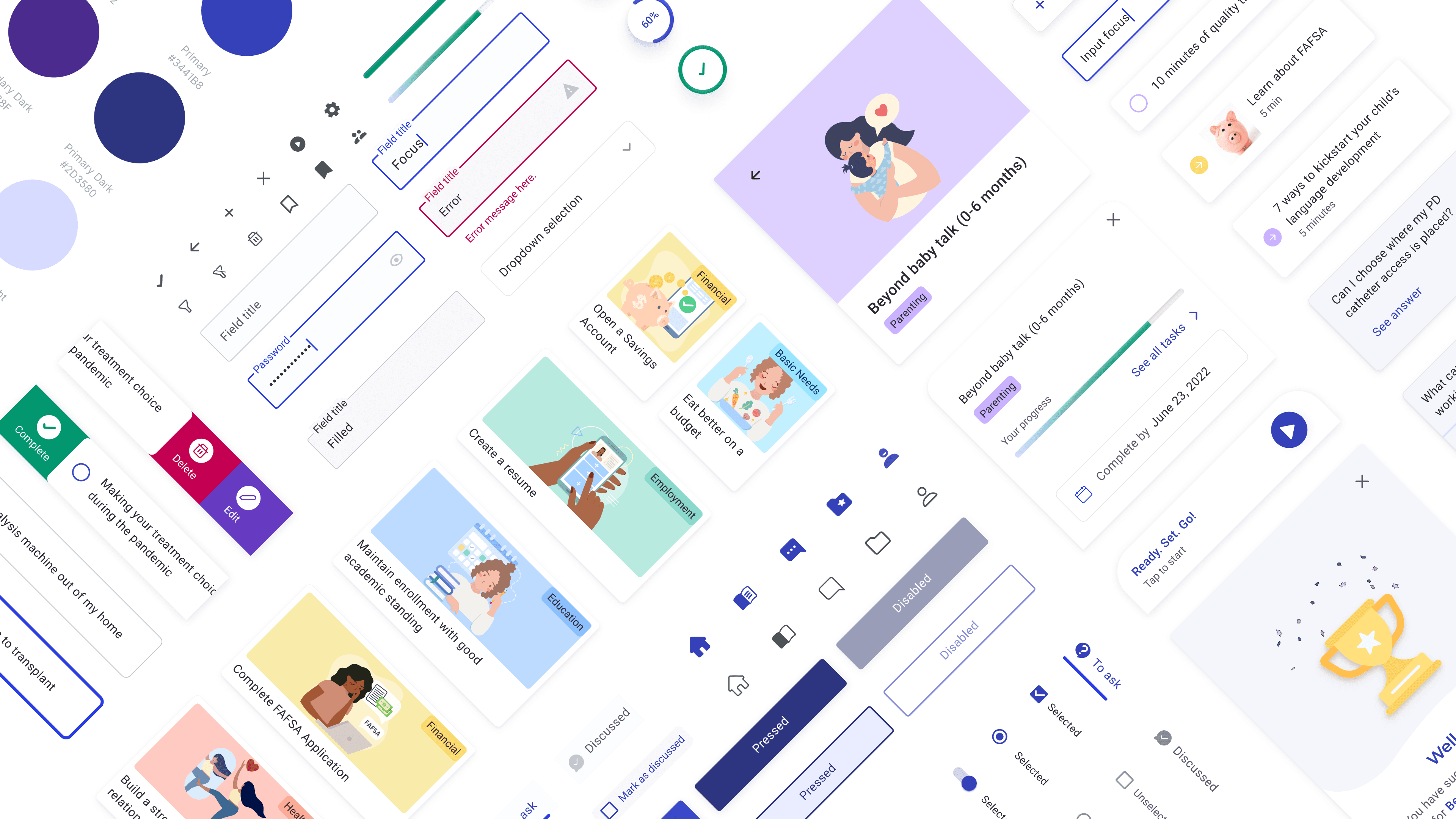 LifePlan White Label Design System Components