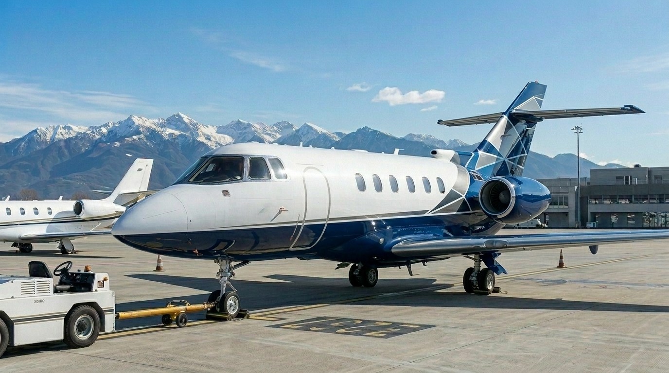 Midsize private jet option