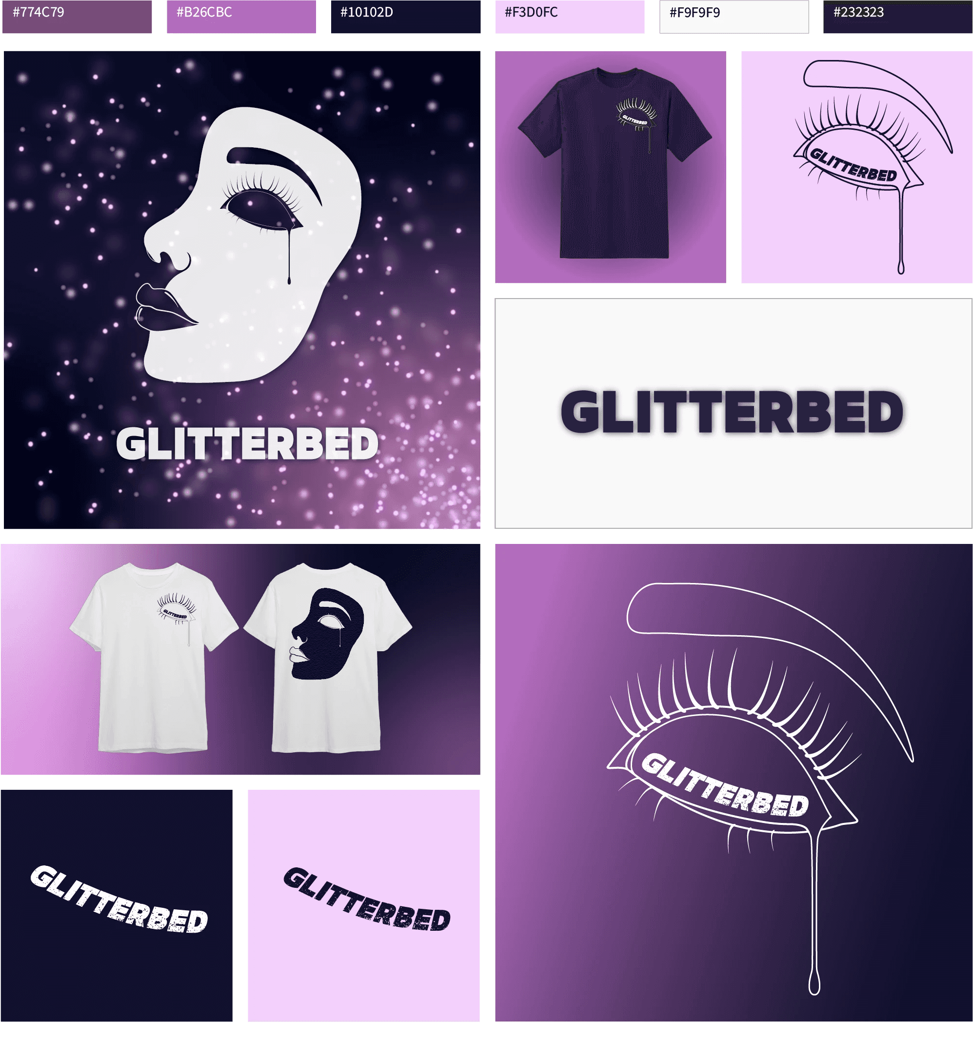 Example work of branding design