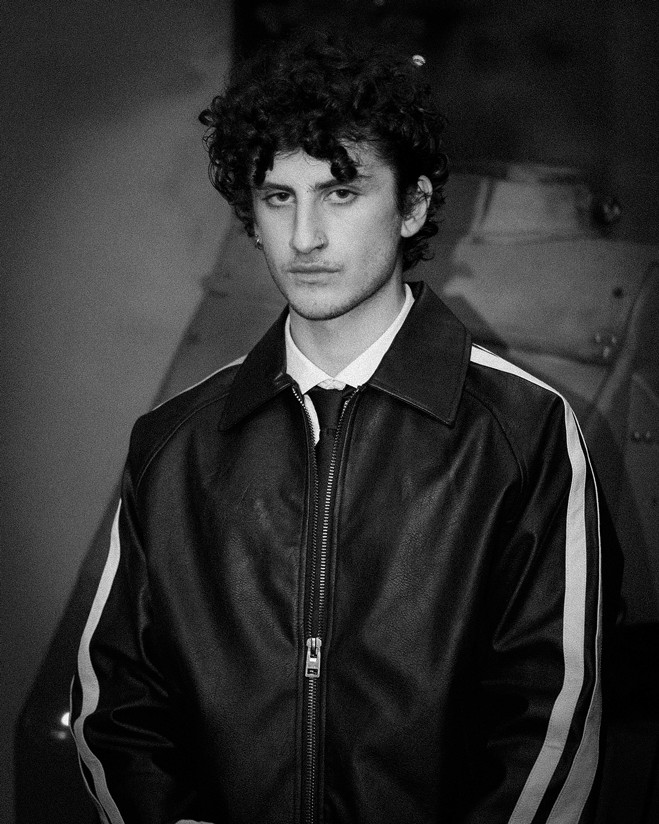 Portrait of portfolio creator – front view