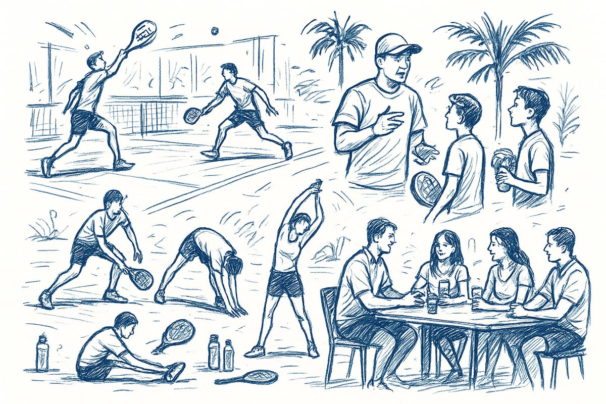 What to Expect at a Padel Camp: Daily Life & Structure