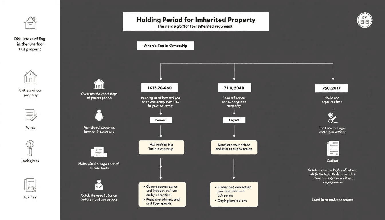 An overview of holding period for inherited property.