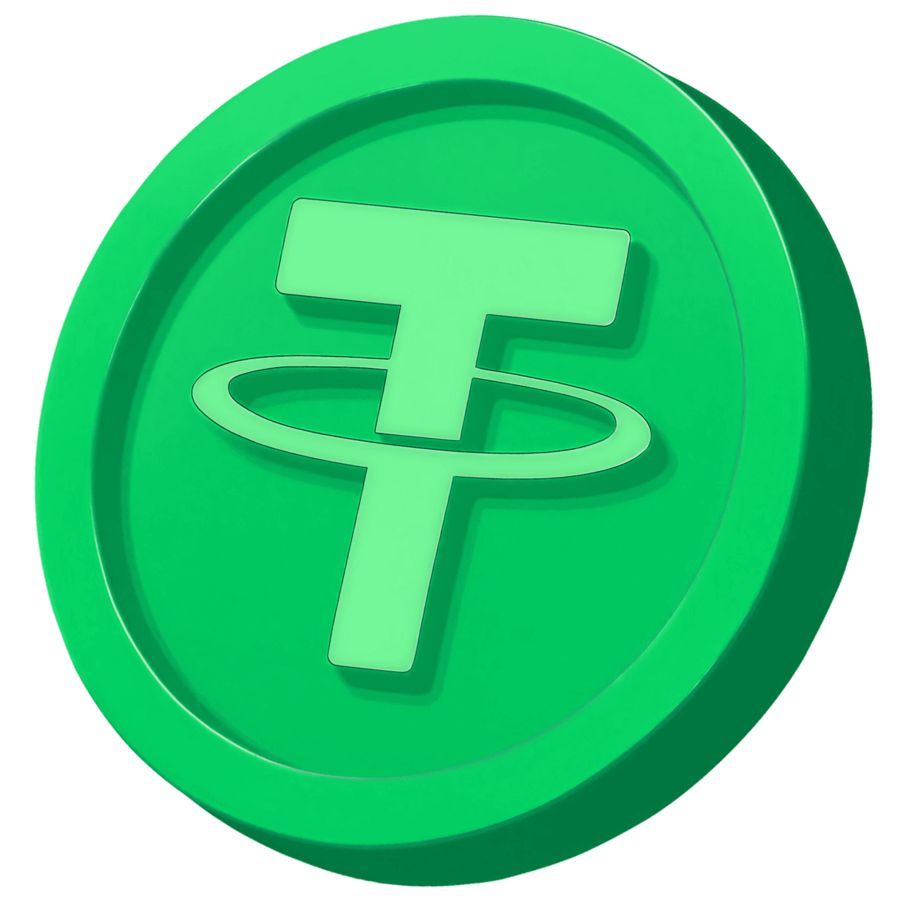 Referral promotion banner showing ‘Get $3 for every invite’ with Tether (USDT) coin illustration and CTA button to invite friends to walllet app.