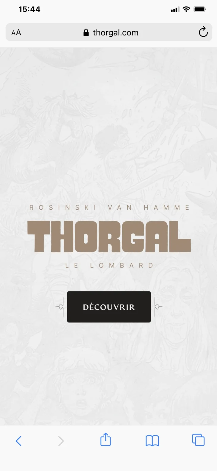 Thorgal | Screenshot - Mobile : écran de chargement