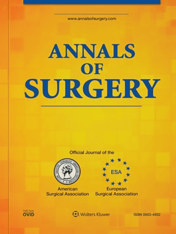 Annals of Surgery Cover