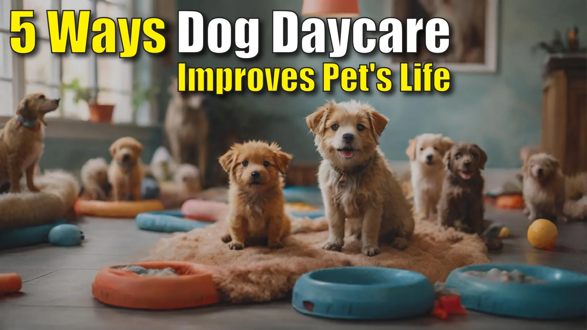 5 Ways Dog Daycare Improves Pet’s Life: Explore the benefits of doggy daycare