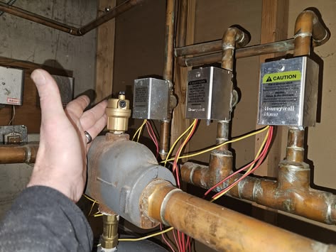 Brian and Hunter with MoJo Home Service truck in the background
