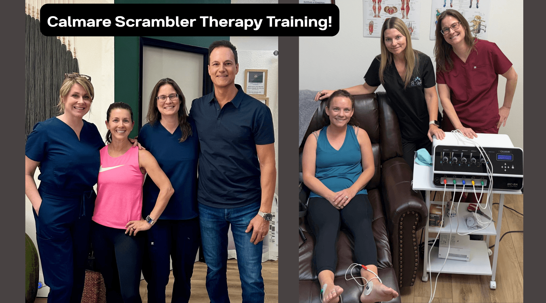 Image of the Calmare Scrambler Therapy team in Camarillo, California