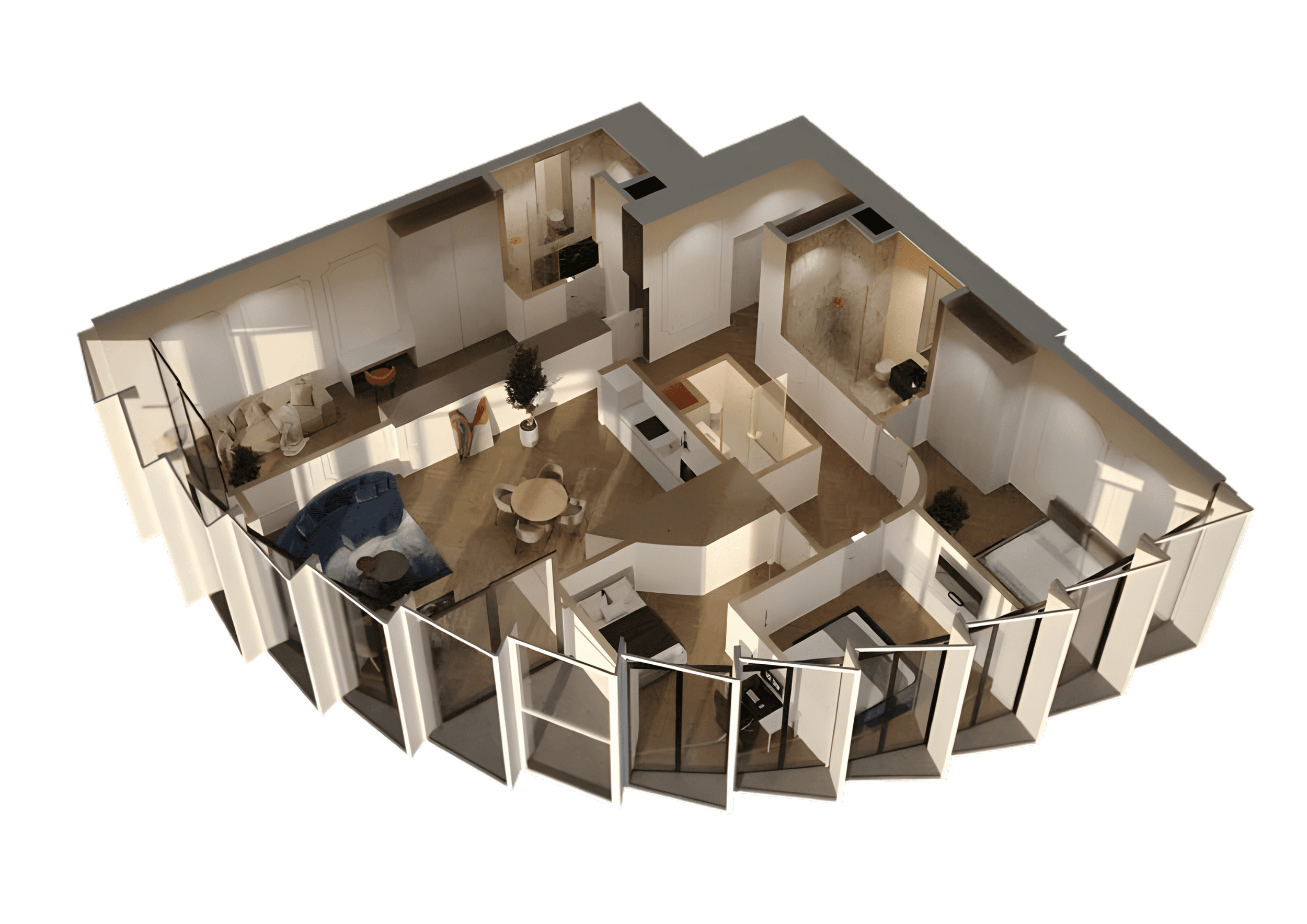 5-Zimmer Wohnung