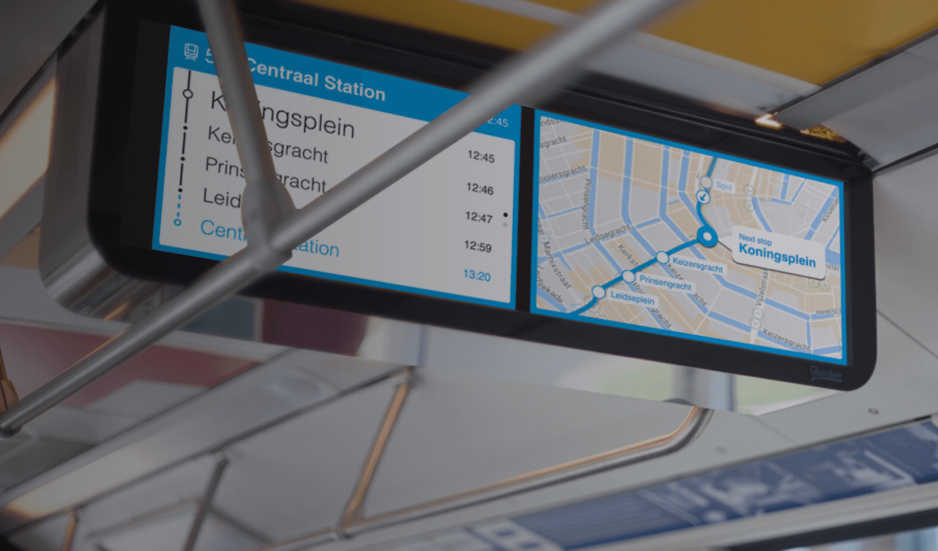 Photo of UX Design of on-board travel information for GVB