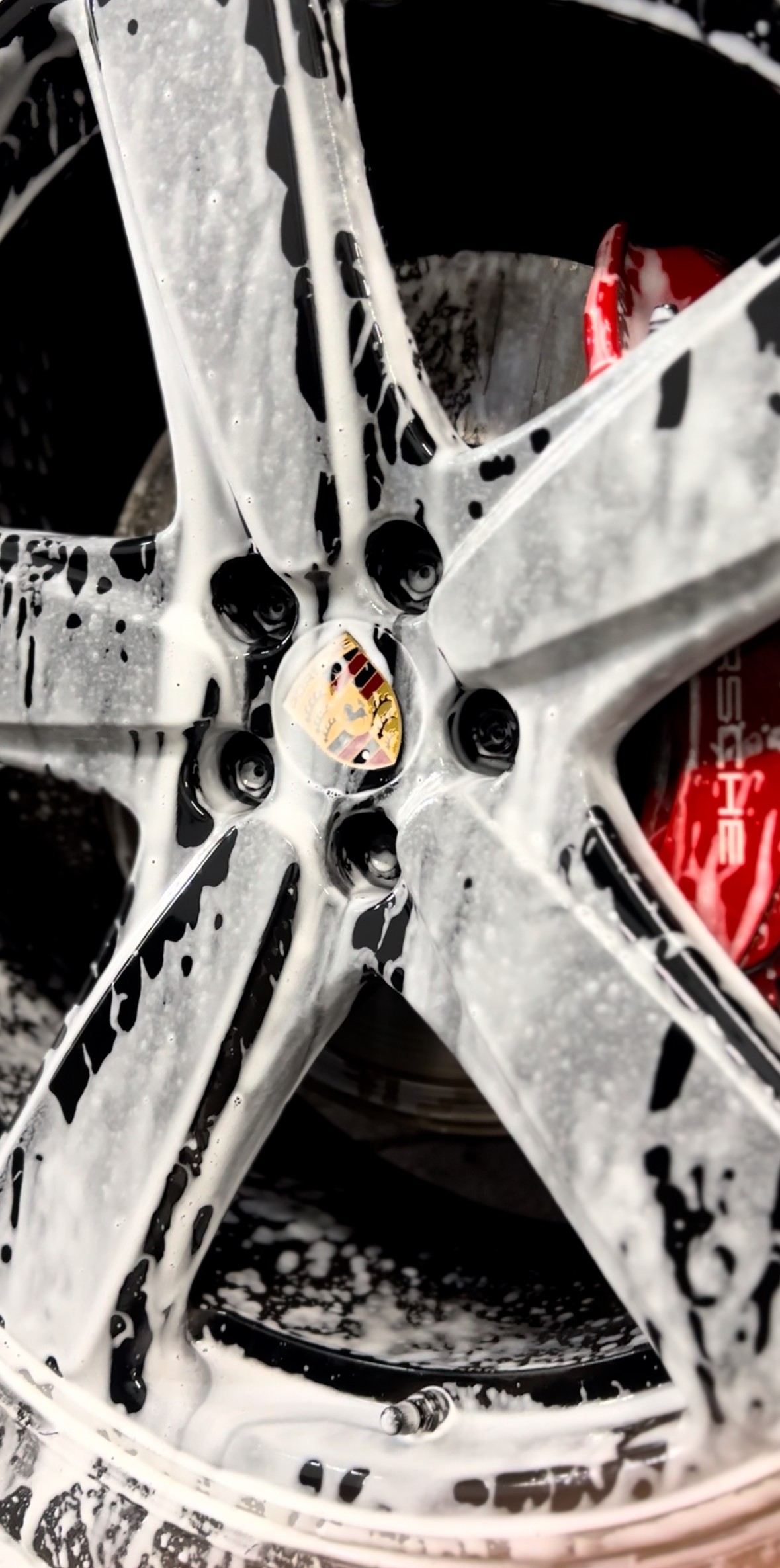 wheel cleaning