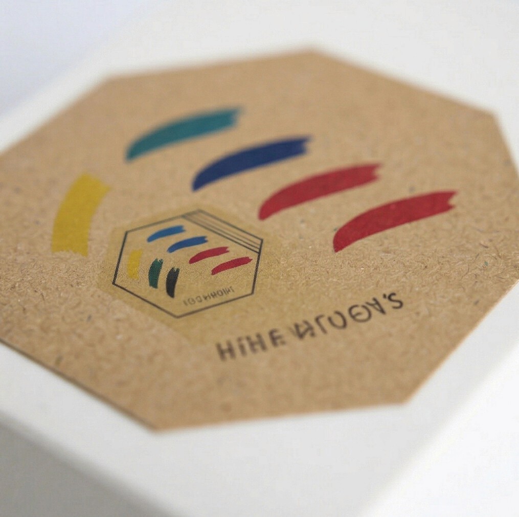 VisualTell Kraft Sticker 