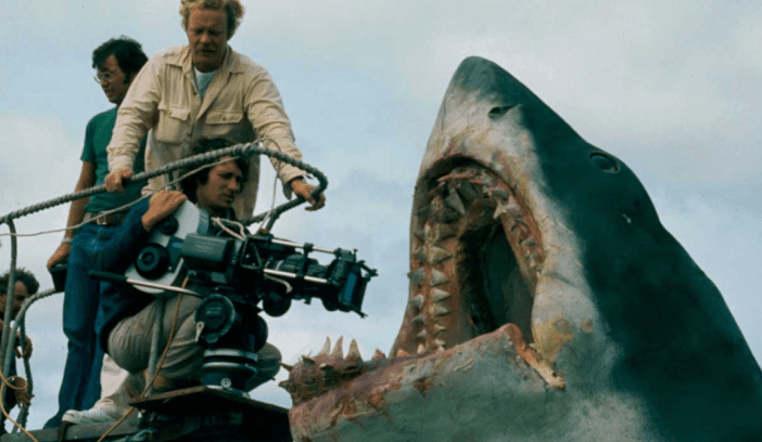 Cena do filme Tubarão