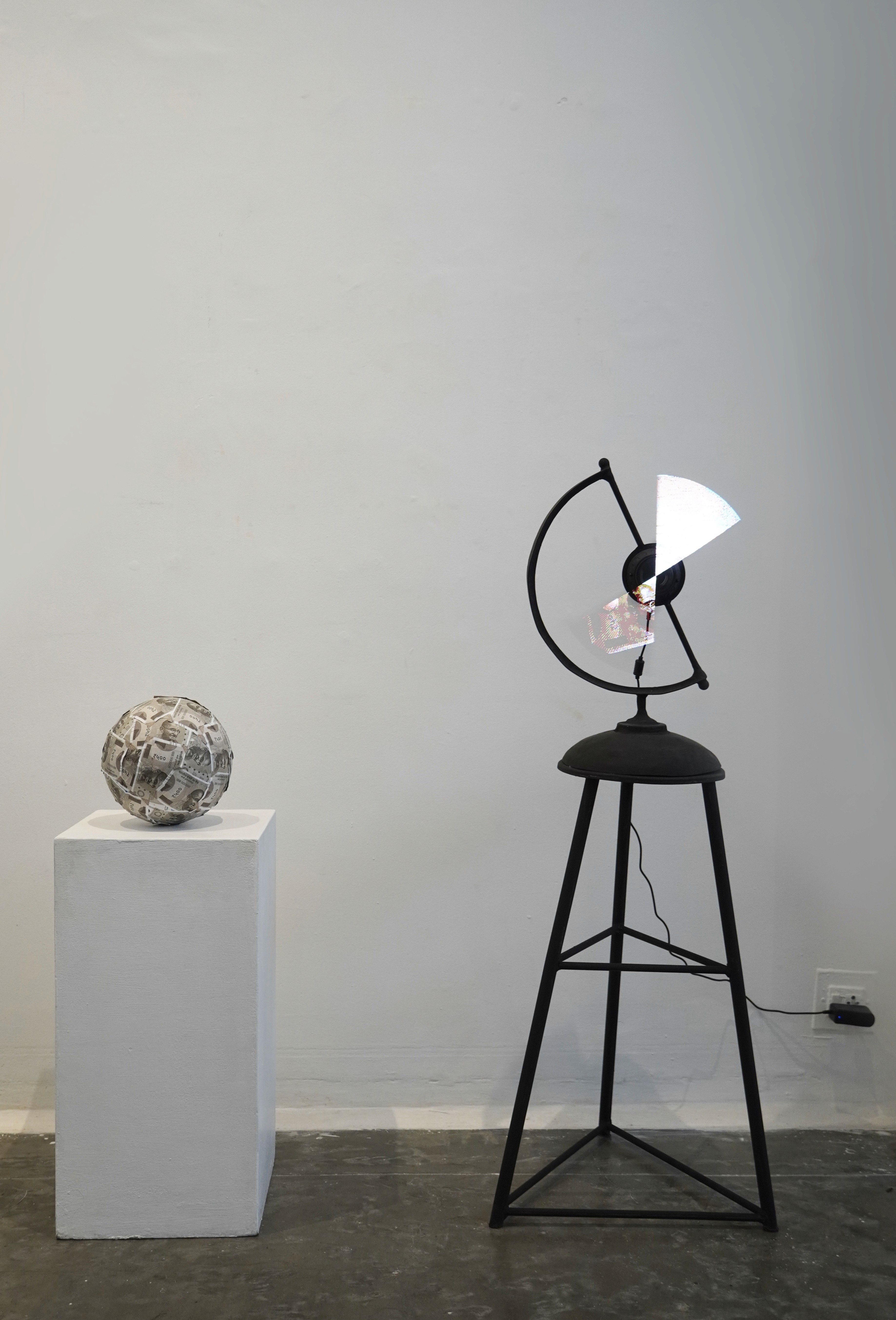 herd of sheep on road painting