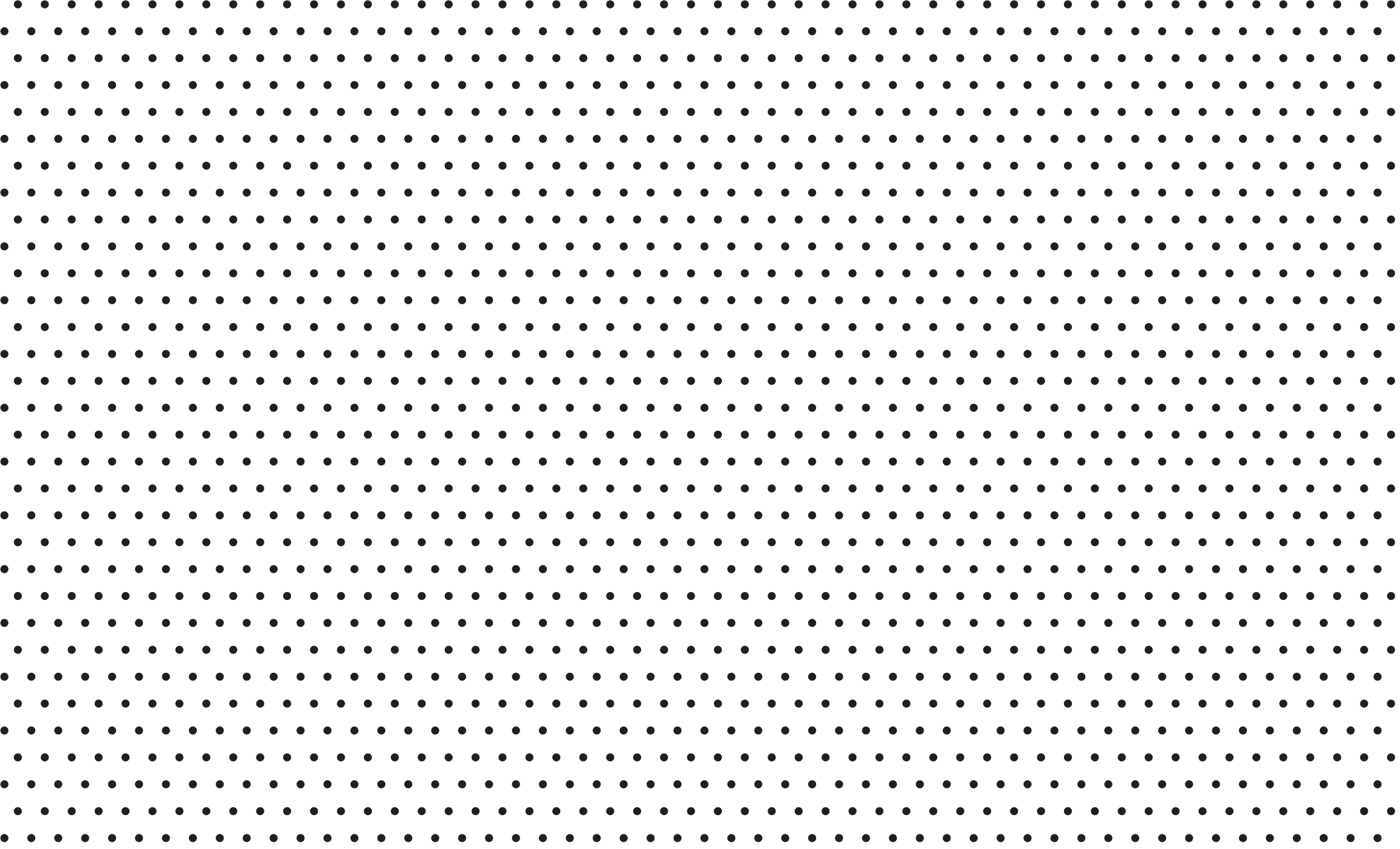 A black background featuring scattered colorful dots of various sizes.