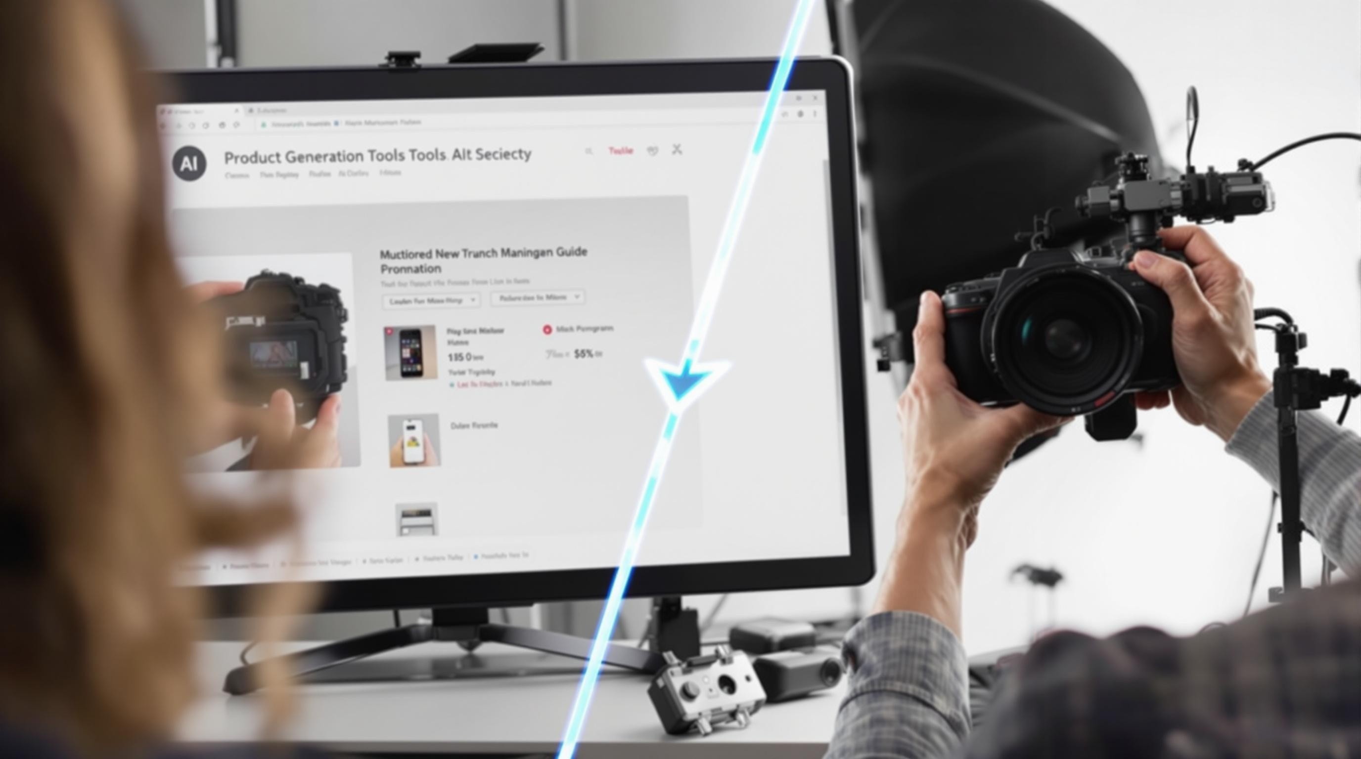 ai vs. product photographer