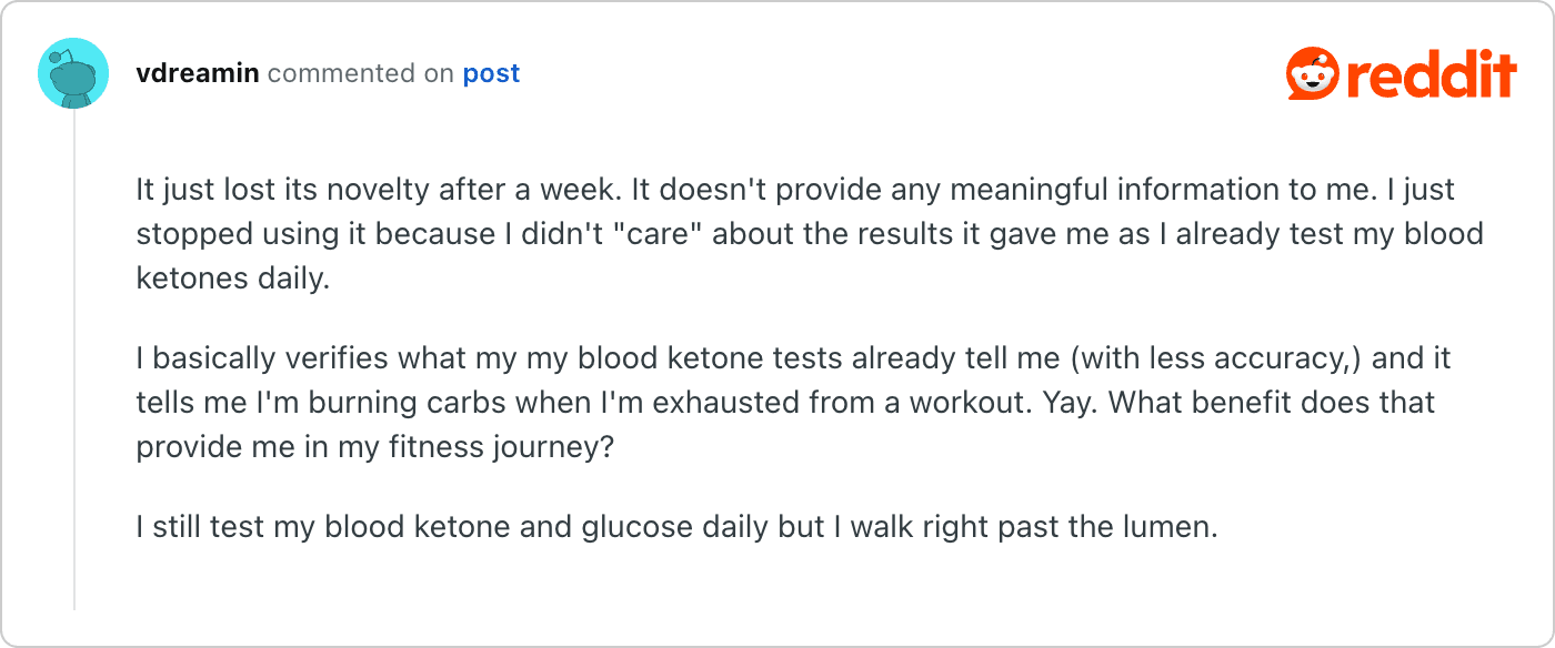 Post on Reddit