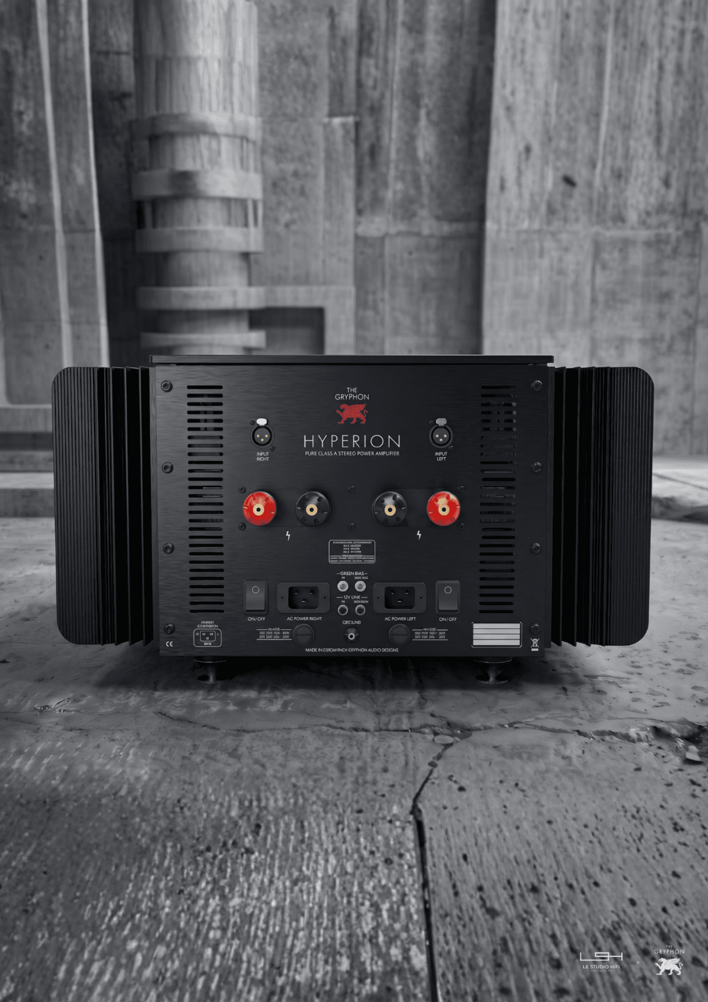 Gryphon Hyperion Amplifier - Back