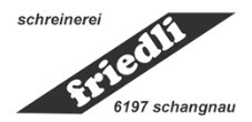 Logo Schreinerei Friedli AG