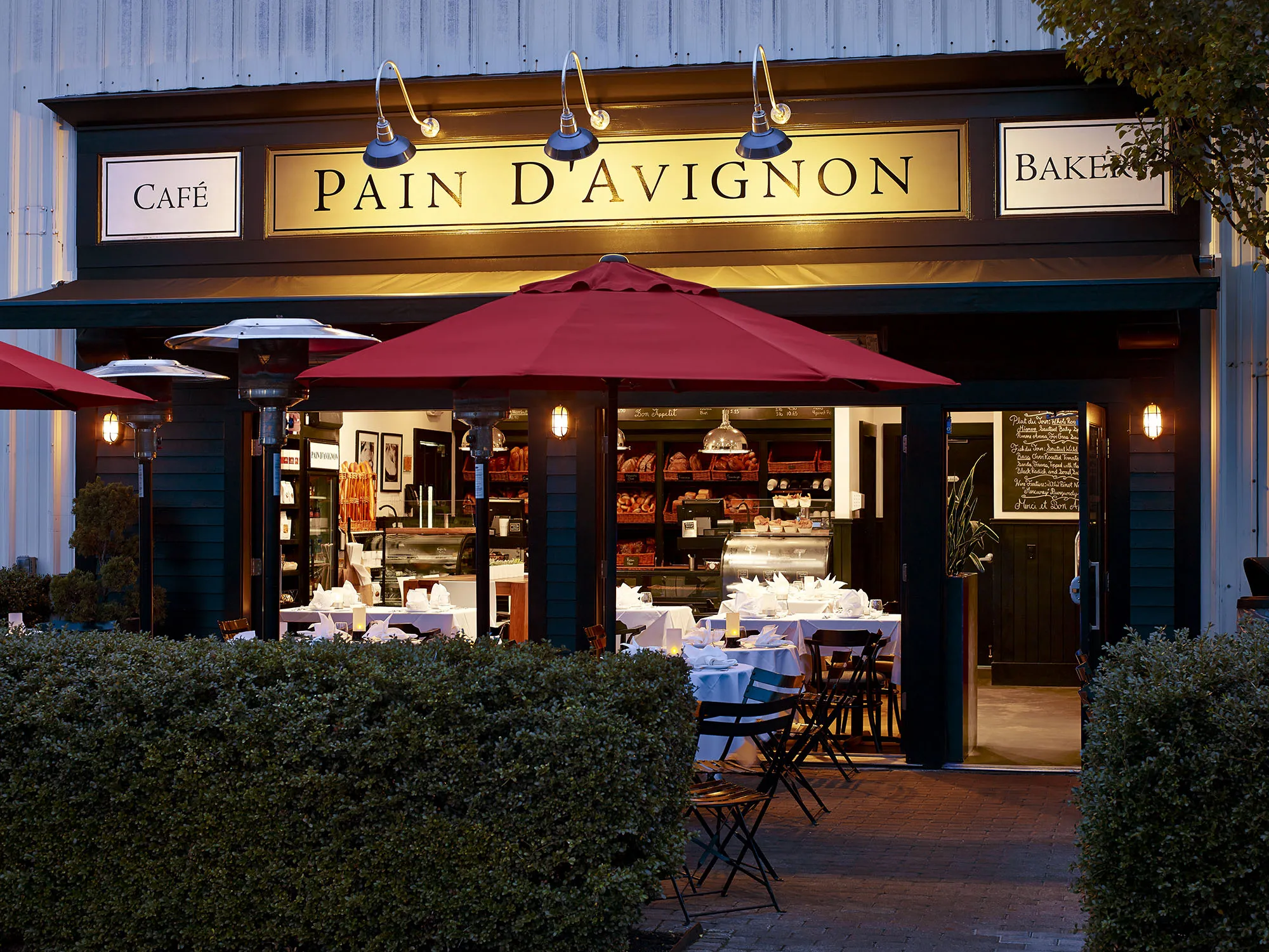 Pain D’Avignon Hyannis storefront prepared for corporate events and catered gatherings.