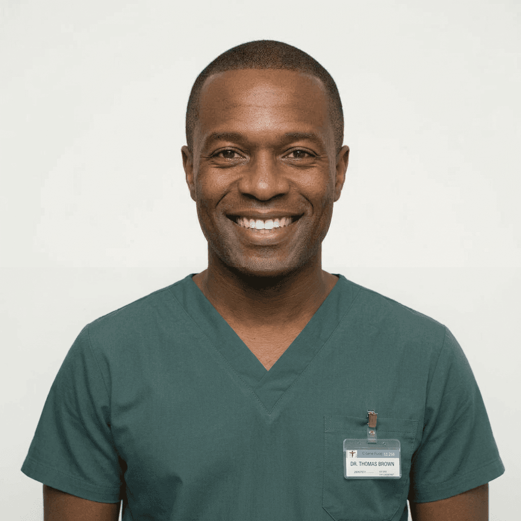 dentist portrait image