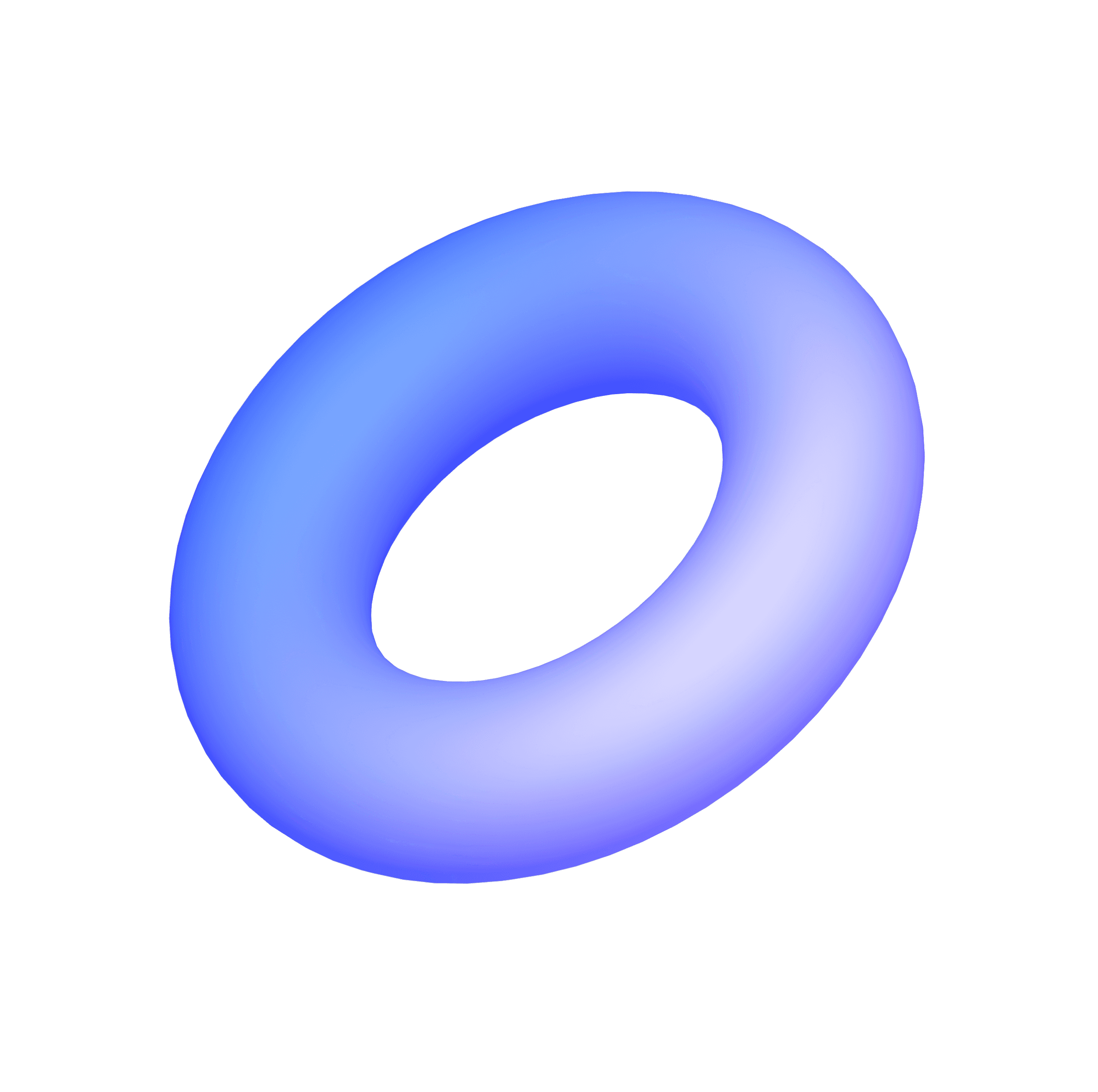 Ring shape 3D model