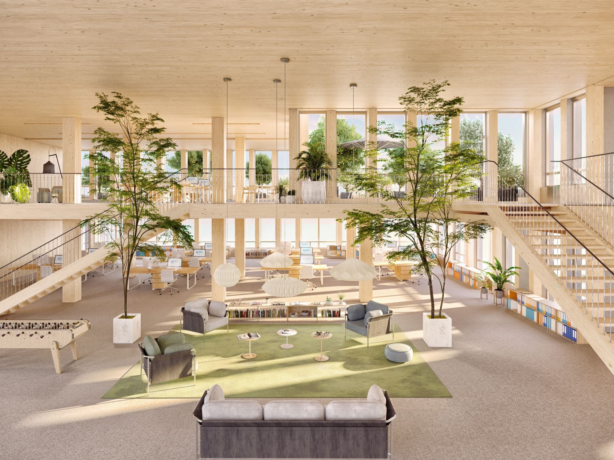 Breizh Plaine Saint-Denis Intérieurs 3D