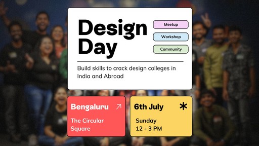 Design day workshop, mumbai chapter by kaphal studio