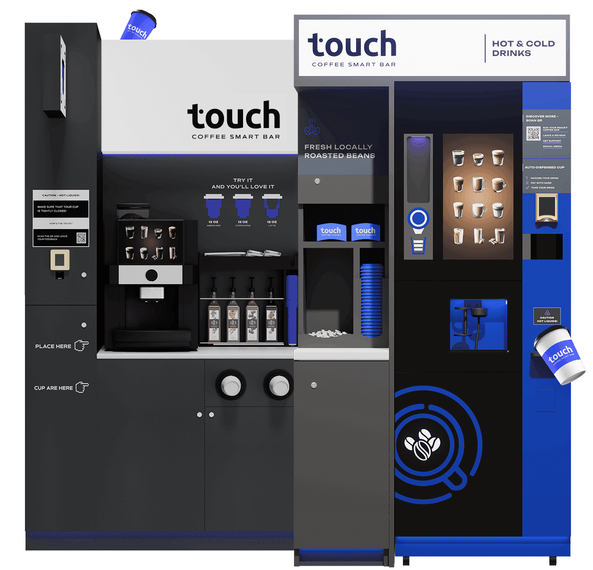 Touch Coffee Smart Bar Models