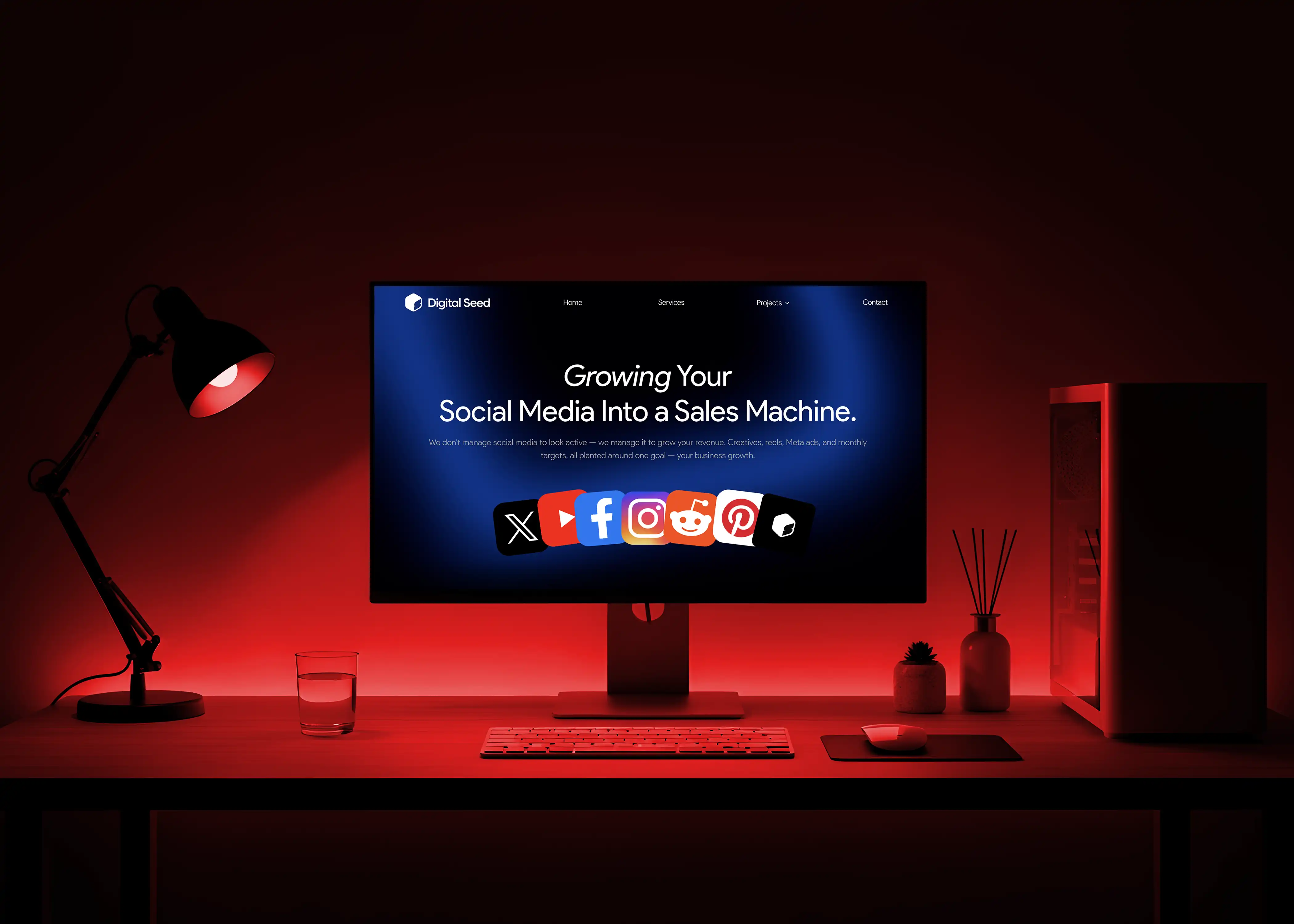 Social media content management for brands