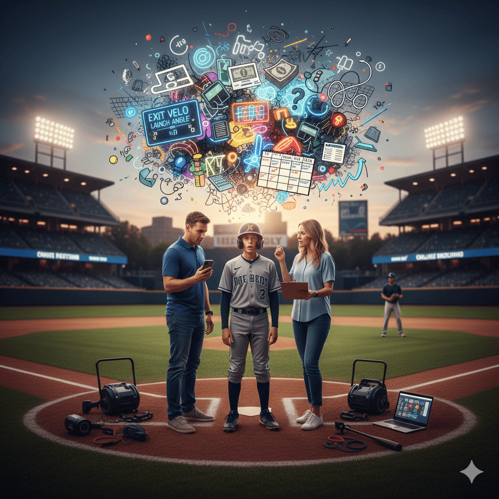 Parents and players overwhelmed by too much baseball advice and information at the field