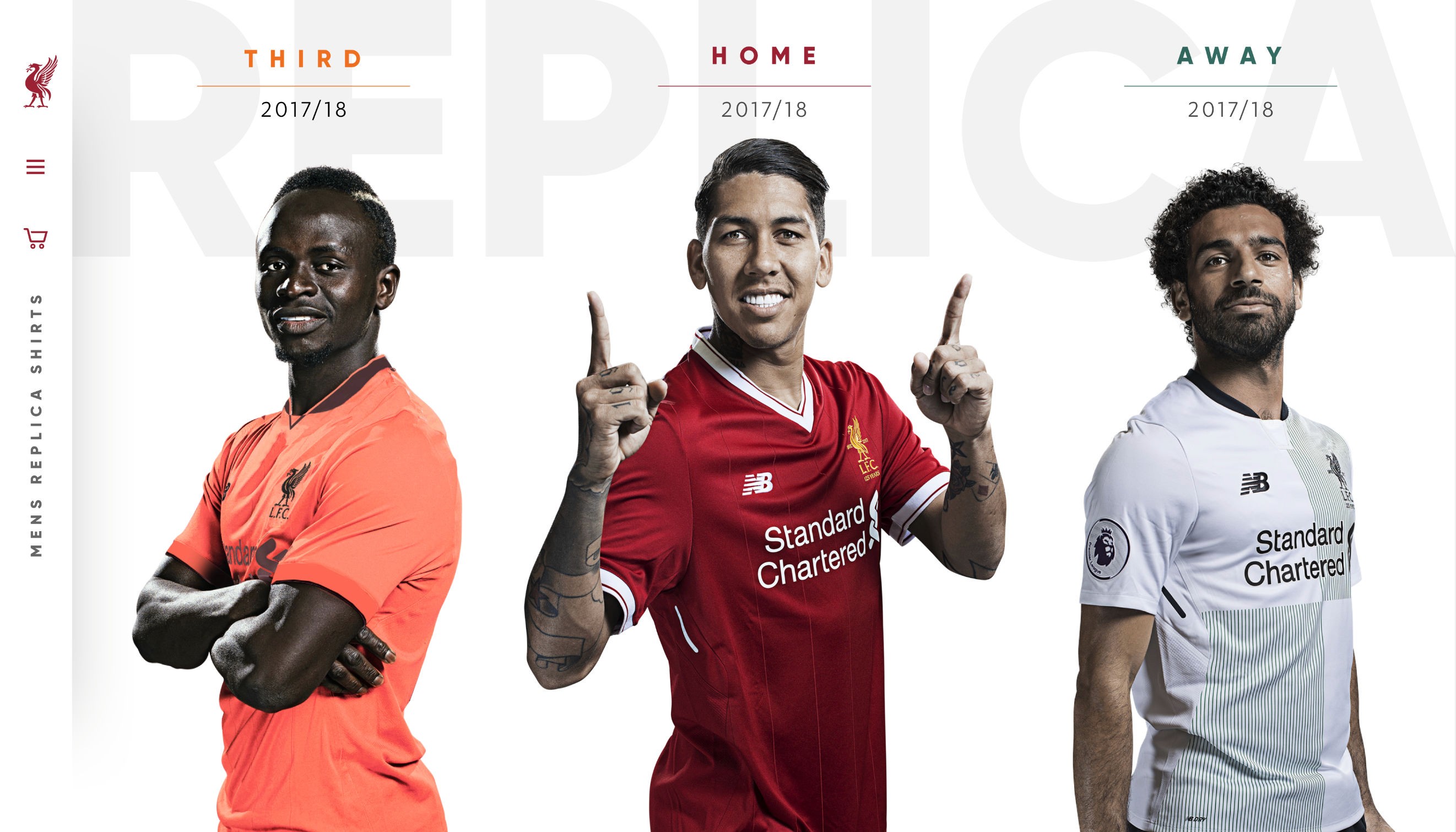 L.F.C Concept landing page