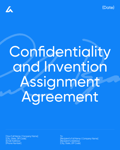 Confidentiality and Invention Assignment Agreement