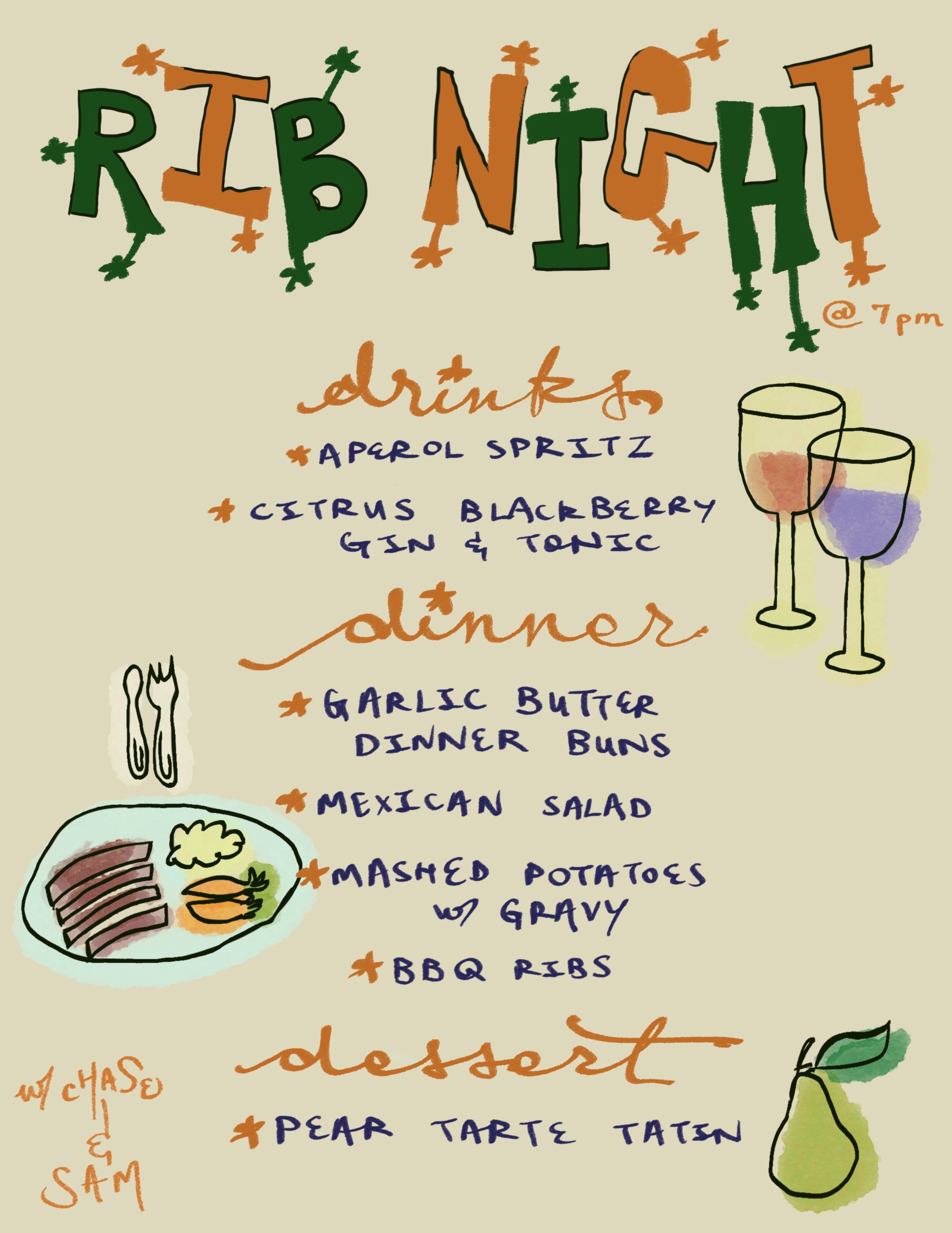 Event flyer